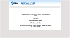 Desktop Screenshot of millerweldsstore.com